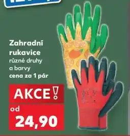 Kaufland Zahradní rukavice nabídka