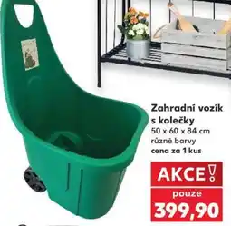 Kaufland Zahradní vozík s kolečky nabídka