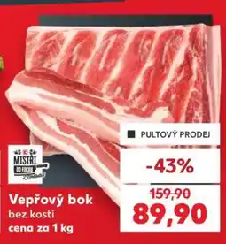 Kaufland Vepřový bok bez kosti nabídka