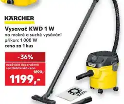 Kaufland Vysavač KWD 1 W nabídka