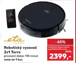 Kaufland Robotický vysavač 2v1 Torro nabídka