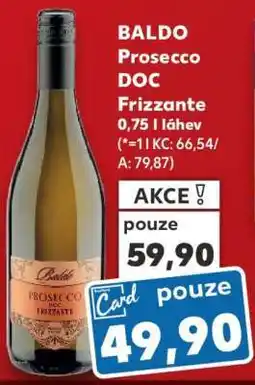 Kaufland BALDO Prosecco DOC Frizzante nabídka