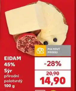 Kaufland EIDAM 45% Sýr nabídka