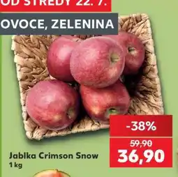 Kaufland Jablka Crimson Snow 1 kg nabídka