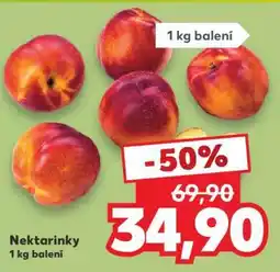 Kaufland Nektarinky nabídka