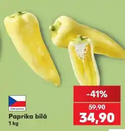 Kaufland PAPRIKA BÍLÁ nabídka