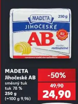 Kaufland MADETA Jihočeské AB nabídka