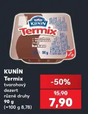 Kaufland Kunín Termix nabídka