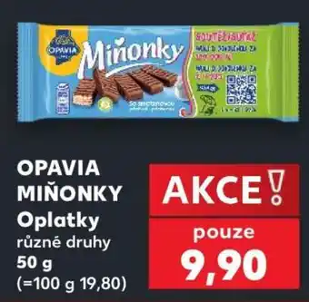 Kaufland OPAVIA Miňonky Oplatky nabídka