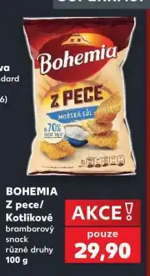 Kaufland BOHEMIA Z PECE/KOTLÍKOVÉ Bramborový snack nabídka