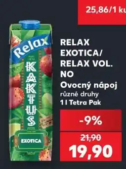 Kaufland RELAX EXOTICA/RELAX VOL.NO nabídka