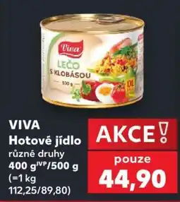 Kaufland VIVA Hotové jídlo nabídka