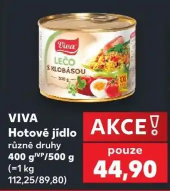Kaufland VIVA Hotové jídlo nabídka