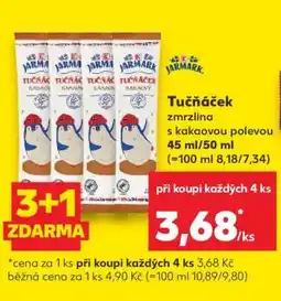 Kaufland Tučňáček zmrzlina s kakaovou polevou nabídka