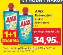 Kaufland Ajax univerzální čistič nabídka