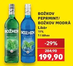 Kaufland BOŽKOV PEPRMINT/BOŽKOV MODRÁ nabídka