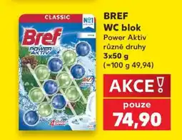 Kaufland Bref WC blok nabídka