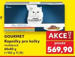 Kaufland GOURMET Kapsičky pro kočky nabídka