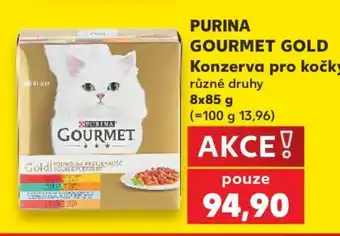 Kaufland PURINA GOURMET GOLD Konzerva pro kočky nabídka