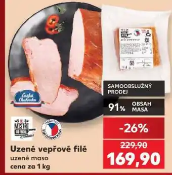Kaufland Uzené vepřové filé nabídka