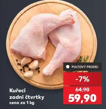 Kaufland Kuřecí zadní čtvrtky nabídka