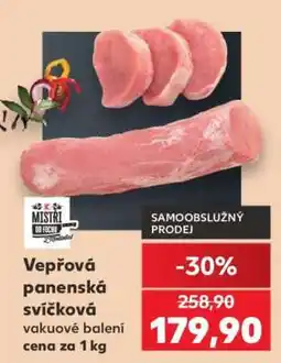 Kaufland Vepřová panenská svíčková nabídka