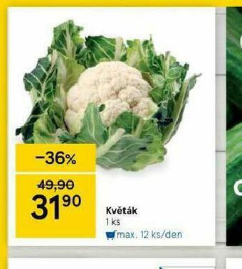 Tesco Květák nabídka