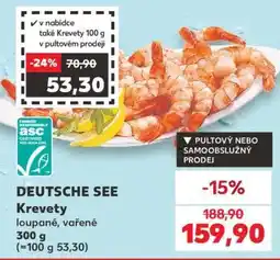 Kaufland DEUTSCHE SEE Krevety nabídka