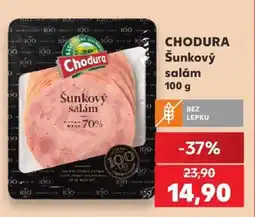 Kaufland CHODURA Šunkový salám 100 g nabídka