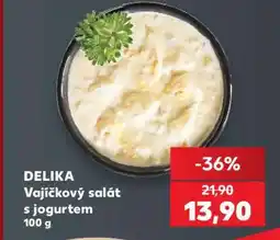 Kaufland DELIKA Vajíčkový salát s jogurtem nabídka