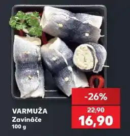 Kaufland VARMUŽA Zavináče 100 g nabídka
