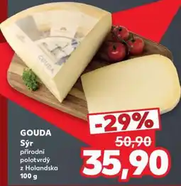 Kaufland Gouda sýr nabídka