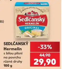 Kaufland Sedlčanský hermelín nabídka