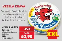 Kaufland Veselá kráva tavený sýr nabídka
