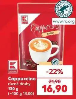 Kaufland Cappuccino nabídka