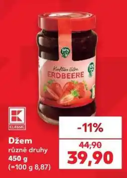 Kaufland Džem různé druhy nabídka
