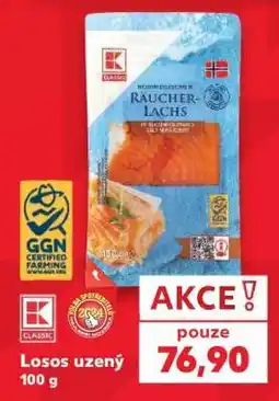 Kaufland Losos uzený 100 g nabídka