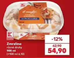 Kaufland ZMRZLINA různé druhy nabídka