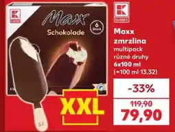 Kaufland Maxx zmrzlina nabídka