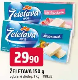 Trefa ŽELETAVA nabídka