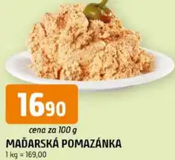 Trefa Maďarská pomazánka nabídka