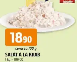 Trefa Salát à la krab nabídka