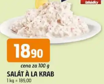Trefa Salát à la krab nabídka