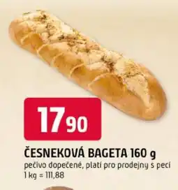 Trefa Česneková bageta nabídka