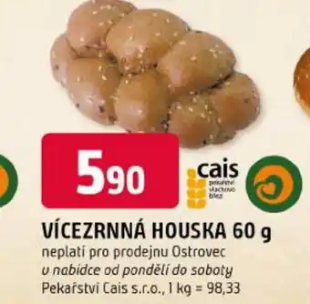 Trefa Vícezrnná houska nabídka