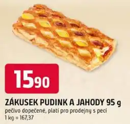 Trefa Zákusek pudink a jahody nabídka