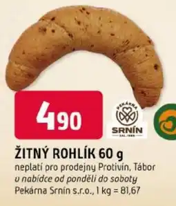 Trefa Žitný rohlík nabídka