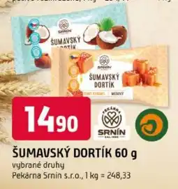 Trefa Šumavský dortík nabídka