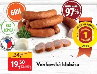 MP Krásno Venkovská klobása nabídka