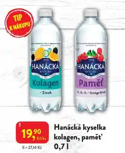 MP Krásno Hanácká kyselka kolagen, paměť nabídka